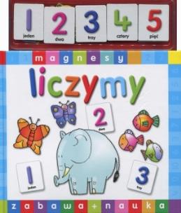 Okładka książki Liczymy. Magnesy. Zabawa + Nauka