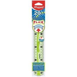 Opakowanie Linijka Flex niełamliwa 20cm dwustronna bls MAPED