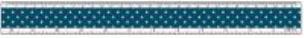 Opakowanie Linijka niebieska - kropki