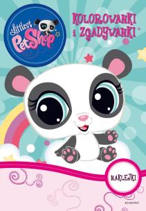 Okładka książki Littlest Pet Shop - Kolorowanki i zgadywanki 2013