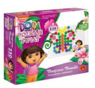 Opakowanie Magiczne mozaiki - Dora poznaje świat 230 ALEX
