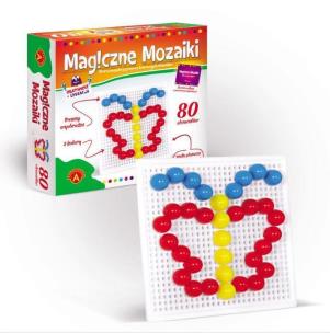 Okładka książki Magiczne mozaiki - Kreatywność i edukacja 80 ALEX