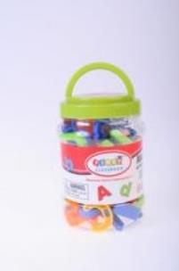 Opakowanie Magnetyczne cyferki i literki w wiaderku 36el