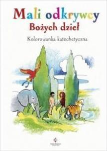 Okładka książki Mali odkrywcy Bożych dzień. Kolorowanka