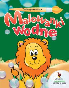 Okładka książki Malowanki wodne - Zwierzęta świata