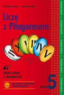 Okładka książki Mat. Liczę Z Pitag.  5 Zb.Zad. NPP w.2013 ADAM