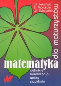 Okładka książki Matematyka dla maturzystów