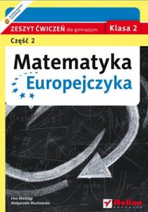 Okładka książki Matematyka Europejczyka GIM 2/2 ćw Helion