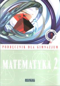 Okładka książki Matematyka GIM 2 podr Świat Liczb NPP w.2013