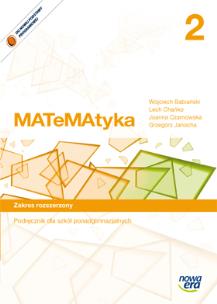 Okładka książki MATeMAtyka LO 2 Z.R Podr. w.2013 NE
