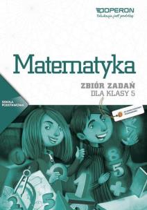 Okładka książki Matematyka SP 5 Ciekawi świata zbiór zadań OPERON
