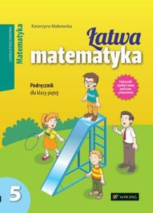 Okładka książki Matematyka SP 5 Łatwa matematyka podr WIKING