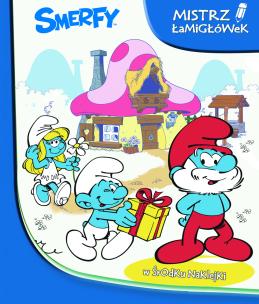 Okładka książki Mistrz łamigłówek. Smerfy