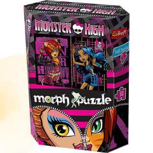 Opakowanie Morph Puzzle - Monster High -Toralei, Nefera TREFL