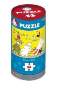 Opakowanie Muminkowe puzzle w puszce