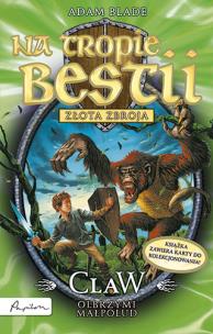 Okładka książki Na tropie bestii. Claw, olbrzymi małpolud