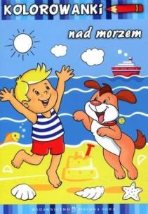 Okładka książki Nad morzem. Kolorowanki ZS