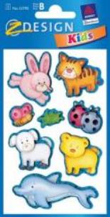 Opakowanie Naklejki collage zwierzęta 2