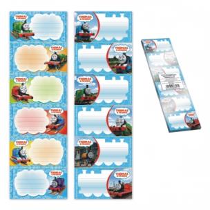 Opakowanie Naklejki na zeszyt Tomek i przyjaciele 25szt