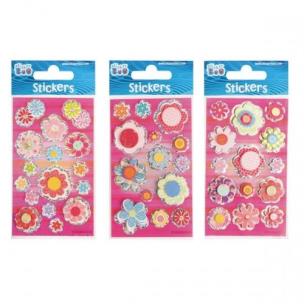 Opakowanie Naklejki Sticker BOO 3D kwiatki