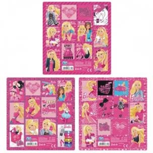 Opakowanie Naklejki Sticker BOO kwadrat Barbie 25szt
