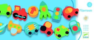 Opakowanie Nawlekanka drewniana, pojazdy