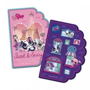 Opakowanie Notes kształtowy A6 Littlest Pet Shop 10szt