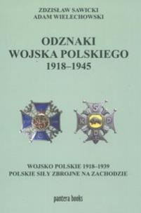 Okładka książki Odznaki wojska polskiego 1918-1945