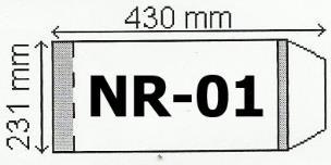 Okładka książki Okładka na podr B5 regulowana nr 1 (25szt) NARNIA