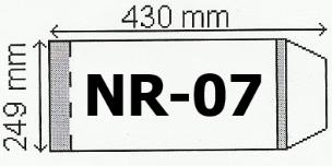 Okładka książki Okładka na podr B5 regulowana nr 7 (25szt) NARNIA