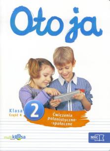 Okładka książki Oto ja 2 ćw. polonist.-społeczn. cz.4 MAC