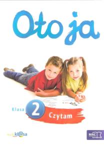 Okładka książki Oto ja 2 Czytam. Zeszyt lektur w.2013 MAC