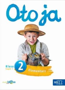 Okładka książki Oto ja 2 Elementarz cz.1  MAC