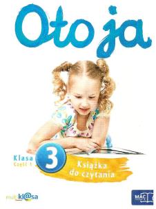 Okładka książki Oto ja 3 Elementarz cz.1 MAC