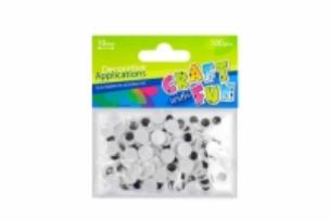 Opakowanie Ozdoba dekoracyjna oczy 10mm 100szt