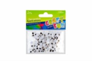 Opakowanie Ozdoba dekoracyjna oczy 7mm 150szt