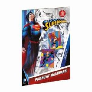 Opakowanie Piaskowe malowanki - 2 obrazki - Superman ALEX