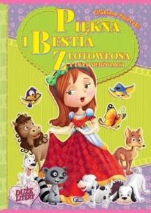 Okładka książki Piękna i Bestia / Złotowosa TW (duże litery)