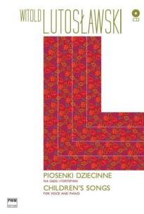 Okładka książki Piosenki dziecinne na głos i fortepian PWM