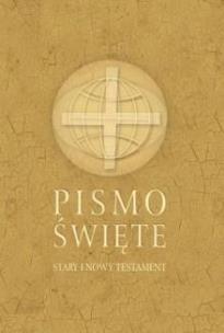 Okładka książki Pismo Święte ST i NT beżowe + Audiobook