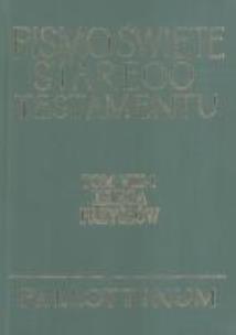 Opakowanie Pismo Święte ST Tom VIII-1 Księga Przysłów