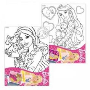 Opakowanie Podobrazie z nadrukiem Barbie