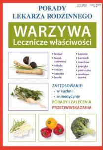 Okładka książki Porady lek. rodzinnego. Warzywa Lecznicze...
