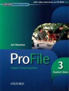 Okładka książki ProFile 3 SB OXFORD