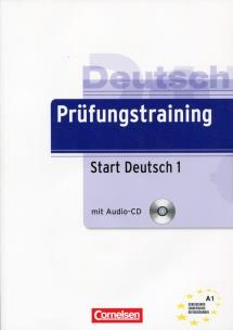 Opakowanie Prufungstraining DaF A1 Start Deutsch 1 Ubungsbuch mit CD und Losungen