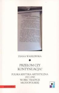 Okładka książki Przełom czy kontynuacja? Polska krytyka...