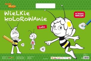 Okładka książki Pszczółka Maja. Wielkie kolorowanie