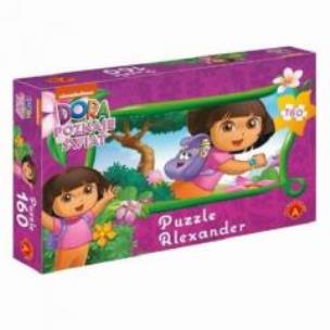 Opakowanie Puzzle 160 DORA Biegnijmy ALEX