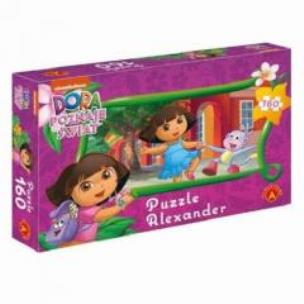Opakowanie Puzzle 160 DORA Wesoły Spacer ALEX