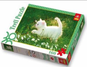 Opakowanie Puzzle 160 Spacer wśród stokrotek TREFL